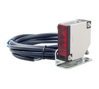 YRREATY E3JK-R4M1 Reflective Square Photoelectric Switch Sensor 24V/220V Reflector Switch with Reflector Plate AC 220V