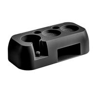 YRREATY Espresso Tamping Station Espresso Coffee Organizer Box Fit for Storage 51mm,58mm Espresso Tamper,Distributor,Black