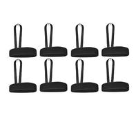 YRREATY Football Wristband Referee 25x2.5cm | Easy to wear, keeps indicators at hand; polyester build; black; 8 indicators included.