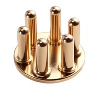 YRREATY Gold-Plated 6-Prong Dry EEG Electrode High- Comb Electrodes Gold-Plated Dry EEG Electrode Brain Signal Acquisition Parts