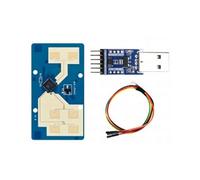 YRREATY LD2452 24G Millimeter Wave Human Movement Tracking Radar Sensor Module with CH340 Board 6M Long-Distance Detection
