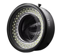 YRREATY Microscope Ring Light Polarized 64 LED for Anti Glare Imaging | Dual polarized lenses cut glare and restore , paired with 64 LED beads for bright, even microscopy illumination.