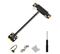 YRREATY Mini PCI-Express to PCI-E 4X Adapter Cable 270 Degree Mini PCIe to PCI-E X4 Riser Power 20cm Connector for Extender