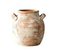 YRREATY Utensil Holder Ceramic Crock, Rustic Farmhouse Countertop Storage