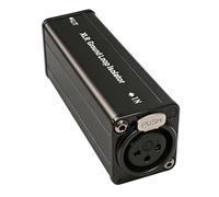 YRREATY XLR Audio Noise Isolator Single Channel Ground Loop Current Sound Filter Canceller Noise Filter