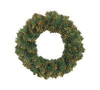 YRRYGMN 30x30cm Gold Powder Silver Powder Christmas Wreath with Lights Christmas Ornaments Front Door Decor Christmas Wreath Home Decor Xmas Gifts Festive Wreath Glowing Wreath Luminous