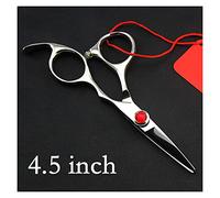 YRRYGMN 4.5/5/5.5/6 inchHair Salon, Professional Barbering Scissors, Hairdressing Scissors (XL) (S)