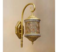 YRRYGMN Turkish Style Wall Moroan Wall Lamp Lantern Mosaic Sconces Wall Fixture Handmade Wall Mount Lights Hardwired Lamps for Farmhouse Restaurant Hotel