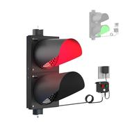 YRthongXy Traffic Light Lamp, Red/Green Traffic Signal with Controller,for Outdoor Garages, Wharf Construction Sites