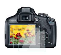 YRTIYO 2000D Screen Protector Compatible for Canon EOS 2000D 1500D 1300D Camera, 9H Tempered Glass Anti-Scrach Anti-Bubble Anti-Dust 3-Pack