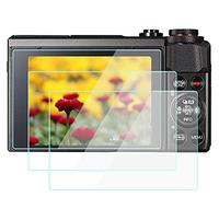 YRTIYO Screen Protector Anti-Scrach Anti-Bubble Ultra-Clear 9H Tempered Glass 3-Pack, Compatible for Canon G9 Xii G9 X G7 Xii G7 X G5 Xii G5 X Camera