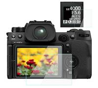 YRTIYO Screen Protector Compatible for Fujifilm XH2/X-H2S Camera (2 TOP & 2 LCD Screen), 9H Tempered Glass Anti-Scrach Ultra-Clear Anti-Bubble (4 Pack)