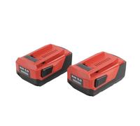 YRTRTTU Two Pieces B22 22V 5Ah High Capacity Lithium-Ion Battery, Compatible for Hilti B22, 18V 21.6V 22V, Cordless Power Tool Battery