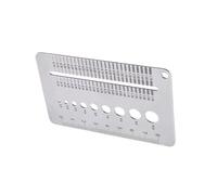 YRTUOP Crack Gauge Card,Gap Measuring Ruler - Accurate Crack Width Gauge for Concrete Wall Construction Inspection Monitoring