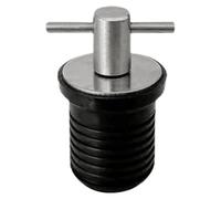 YRTUOP Drain Plug for Boat | Boat Plug with Stainless Steel T Handle | Rubber Sinking Prevention Tool, Marine Accessories for Sea, Reservoir, River, Lake