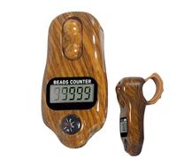 YRTUOP Finger Counter Clicker | Adjustable Bead Counting Device | Electrical Digital Counting Device for Stress Relief Yoga Meditation Outdoors Sports Women Men Prayer