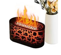 YRTUOP Fire Diffuser,Cool Crack Flame Diffuser - Multi Functional Quiet Auto Shut Humidifier for Tent Basement Yoga Hotel Spa Bedroom Living Room Car Bathroom