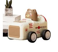 YRTUOP Friction Powered Toy Car - Cartoon Press Pull Back Toy Animal Inertia Car - Small Vehicles Toys Pull Back Vehicles for Children Boys Girls