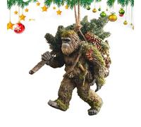 YRTUOP Fun Christmas Ornaments - Weird 2D Acrylic Festive,Christmas Ornaments Animal Charm | for Indoor Outdoor Patio Porch Yard Living Room Bedroom Wall Door Window Party