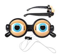 YRTUOP Funny Glasses - Halloween Funny Eyeball Glasses | Joke Toy Hilarious Gag Eyewear for Holiday Themed Events Birthday Dress up Party Photography Halloween Cosplay