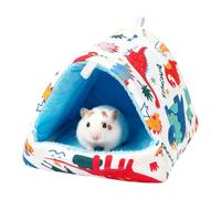 YRTUOP Hamster Heat Bed - Soft Small Nest as Habitat Decoration | Hamster House and Bed - For Sleeping Cuddling Dwarf Chinchilla Glider Hedgehog Squirrel