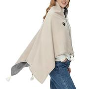 YRTUOP Heated Shawl Wraps for Women, 3-Level Safe Portable Soft Heating Blanket, Wearable Heated Shawl Blanket, for Couch Bed Sofa Dorm Offices Apartment