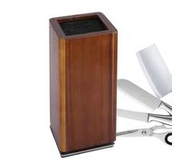 YRTUOP Magnetic Knives Block - Wooden 360° Rotatable Double-Sided Magnetic Knives Stand,for Cooking Enthusiasts Professional Cooks Chefs Kitchen Club Apartment Restaurant Bar