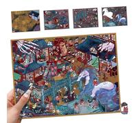 YRTUOP Make Your Own Sticker Scene - 3D Effect Horror Hand Account Decals - Landscaping Decals for Craft Enthusiasts Kids Boys Girls Teachers School Activity Notebook Greeting Card Halloween