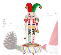 YRTUOP Nutcracker Music Box Christmas Decor - Christmas Seasonal Decor,Festive Desk Decoration | for Enthusiasts Kids Teens Adults Office Desk Bookshelf Nightstand Dressing Table Living Room Bedroom
