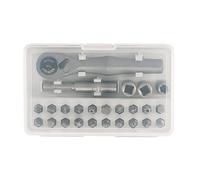 YRTUOP Ratchet Screwdriver Set - Chromium-Vanadium Steel Ratchet Screwdriver Set - Rust-Proof Adjustable Precision Repair Tool with Multiple Driver Heads for Auto Repairing Household Home