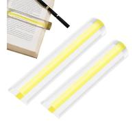 YRTUOP Reading Ruler Guide - Acrylic Clear,2X Magnifying Ruler Bar for Reading,for School Classroom Construction Drawing Documents Instructions Mahjong Newspaper Kid Boy Girl