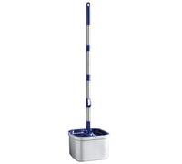 YRTUOP Rotate Mop with Bucket - Adjustable Handle Non-Slip Grip | Spin Mop Cleaning System with Bucket - for Living Room Kitchen Bedroom Dining Room Apartment Basement Wood Tile