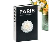 YRTUOP Safe Book for Money - Portable Faux Realistic Security Cash Box,Fake Book Safe Money Storage - for Valuables Home Dorm Office Apartment Shelf Travel