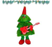 YRTUOP Singing Christmas Tree | Electric Wiggle Stuffed Christmas Tree With Light | Electric Interactive Toy, Stocking Stuffers for Teens Girls Boys Women Kids
