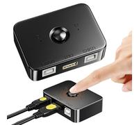 YRTUOP USB Printer Hub, USB Splitter, Computer Selector Station for Recording Studios Classroom Presentations Home Control Rooms Game Setups