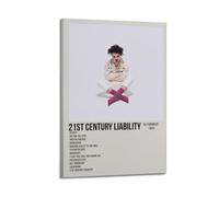 YRTWR I WBRRB 21st Century Liability by Yungblud Poster Wall Art Cover Design Painting for Bed Room Movies 16x24inch(40x60cm) Frame-style