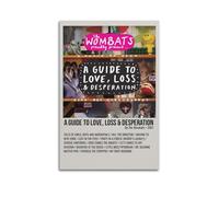 YRTWR I WBRRB A Guide to Love, Loss & Desperation by The Wombats Poster Wall Art Cover Design Painting for Bed Room Movies 20x30inch(50x75cm) Unframe-style
