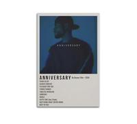 YRTWR I WBRRB A N N I V E R S A R Y by Bryson Tiller Poster Wall Art Cover Design Painting for Bed Room Movies 12x18inch(30x45cm) Unframe-style