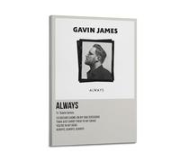 YRTWR I WBRRB Always by Gavin James Poster Wall Art Cover Design Painting for Bed Room Movies 24x36inch(60x90cm) Frame-style