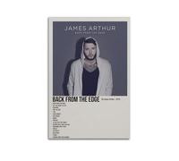 YRTWR I WBRRB Back from The Edge by James Arthur Poster Wall Art Cover Design Painting for Bed Room Movies 16x24inch(40x60cm) Unframe-style