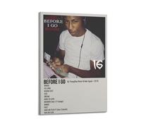 YRTWR I WBRRB before I Go by Youngboy Never Broke Again Poster Wall Art Cover Design Painting for Bed Room Movies 12x18inch(30x45cm) Frame-style