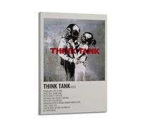 YRTWR I WBRRB Blur - Think Tank Poster Wall Art Cover Design Painting for Bed Room Movies 20x30inch(50x75cm) Frame-style
