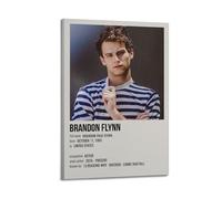 YRTWR I WBRRB Brandon Flynn Poster Wall Art Cover Design Painting for Bed Room Movies 24x36inch(60x90cm) Frame-style