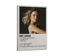 YRTWR I WBRRB Brie Larson Poster Wall Art Cover Design Painting for Bed Room Movies 08x12inch(20x30cm) Frame-style