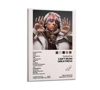 YRTWR I WBRRB CAN'T RUSH GREATNESS - Central Cee Poster Wall Art Cover Design Painting for Bed Room Movies 16x24inch(40x60cm) Frame-style