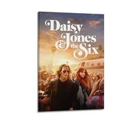 YRTWR I WBRRB Daisy Jones & The Six Poster Wall Art Cover Design Painting for Bed Room Movies 08x12inch(20x30cm) Frame-style