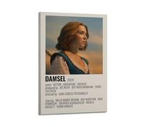 YRTWR I WBRRB Damsel Poster Wall Art Cover Design Painting for Bed Room Movies 16x24inch(40x60cm) Frame-style