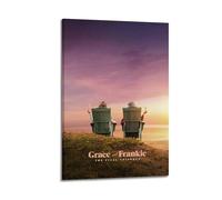 YRTWR I WBRRB Grace And Frankie Poster Wall Art Cover Design Painting for Bed Room Movies 16x24inch(40x60cm) Frame-style