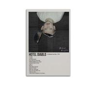 YRTWR I WBRRB Hotel Diablo by Machine Gun Kelly Poster Wall Art Cover Design Painting for Bed Room Movies 08x12inch(20x30cm) Unframe-style