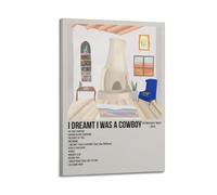 YRTWR I WBRRB I Dreamt I Was A Cowboy by Miniature Tigers Poster Wall Art Cover Design Painting for Bed Room Movies 08x12inch(20x30cm) Frame-style